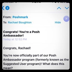 💚💚Posh Ambassador!! 💚💚